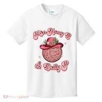 Cowboy Miss Honey B And Dolly P Queen B Kids T-Shirt thumb 0