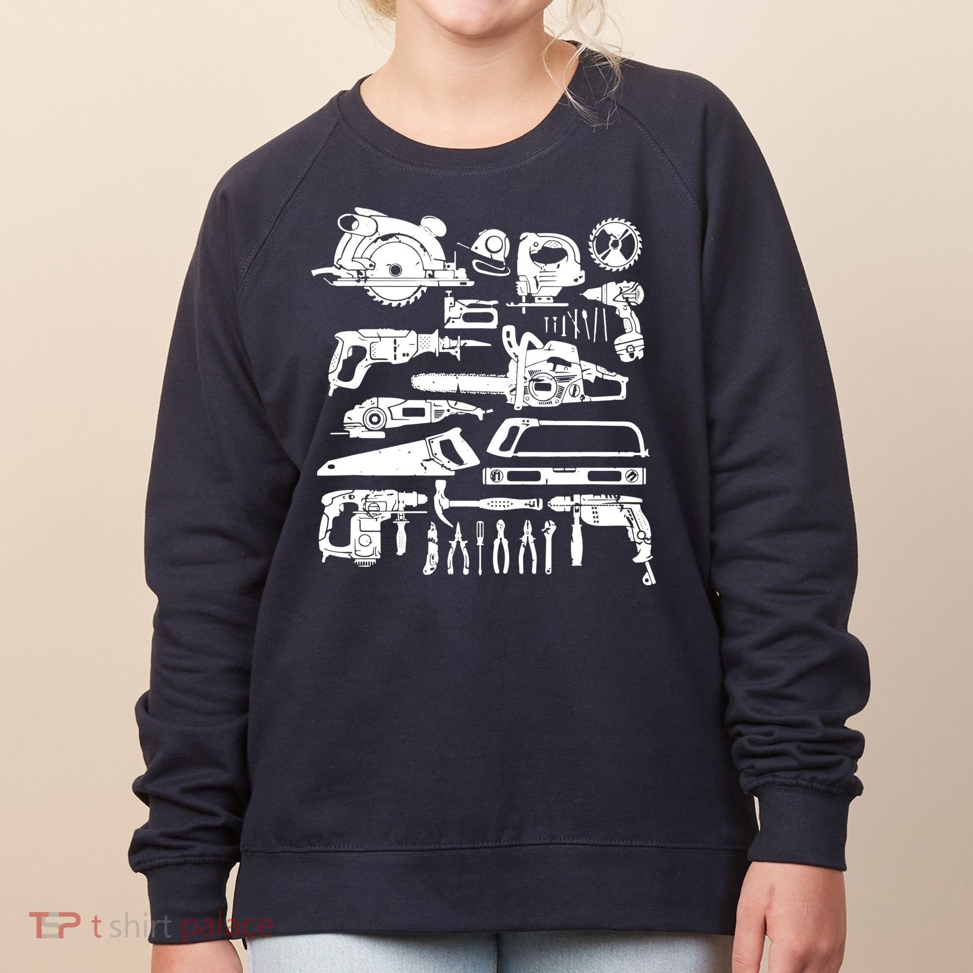 Carpenter Mechanic Handyman Woodworker Women's Sweatshirt