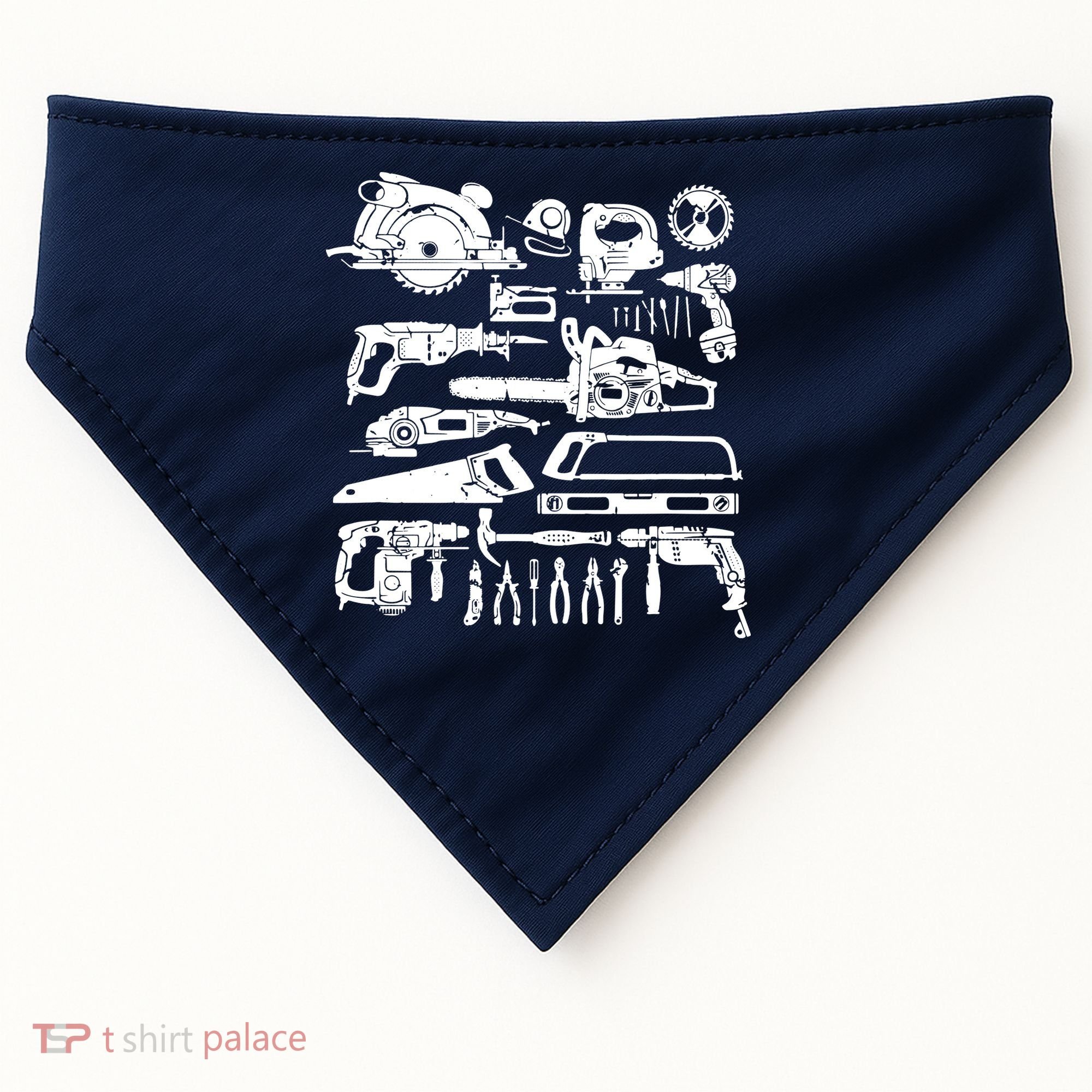 Carpenter Mechanic Handyman Woodworker USA-Made Doggie Bandana