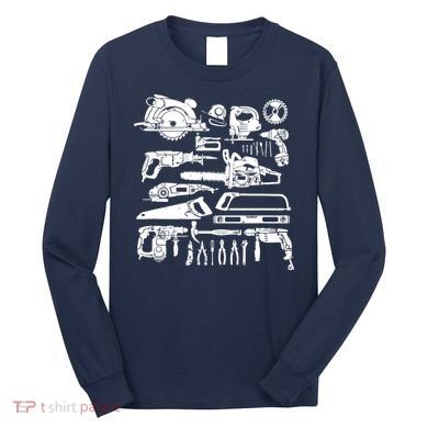Carpenter Mechanic Handyman Woodworker Long Sleeve Shirt
