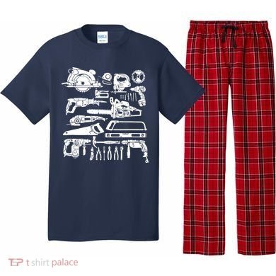 Carpenter Mechanic Handyman Woodworker Pajama Set