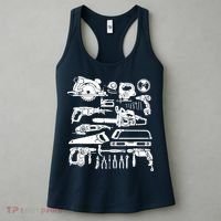 Carpenter Mechanic Handyman Woodworker Women's Tank Top thumb 3