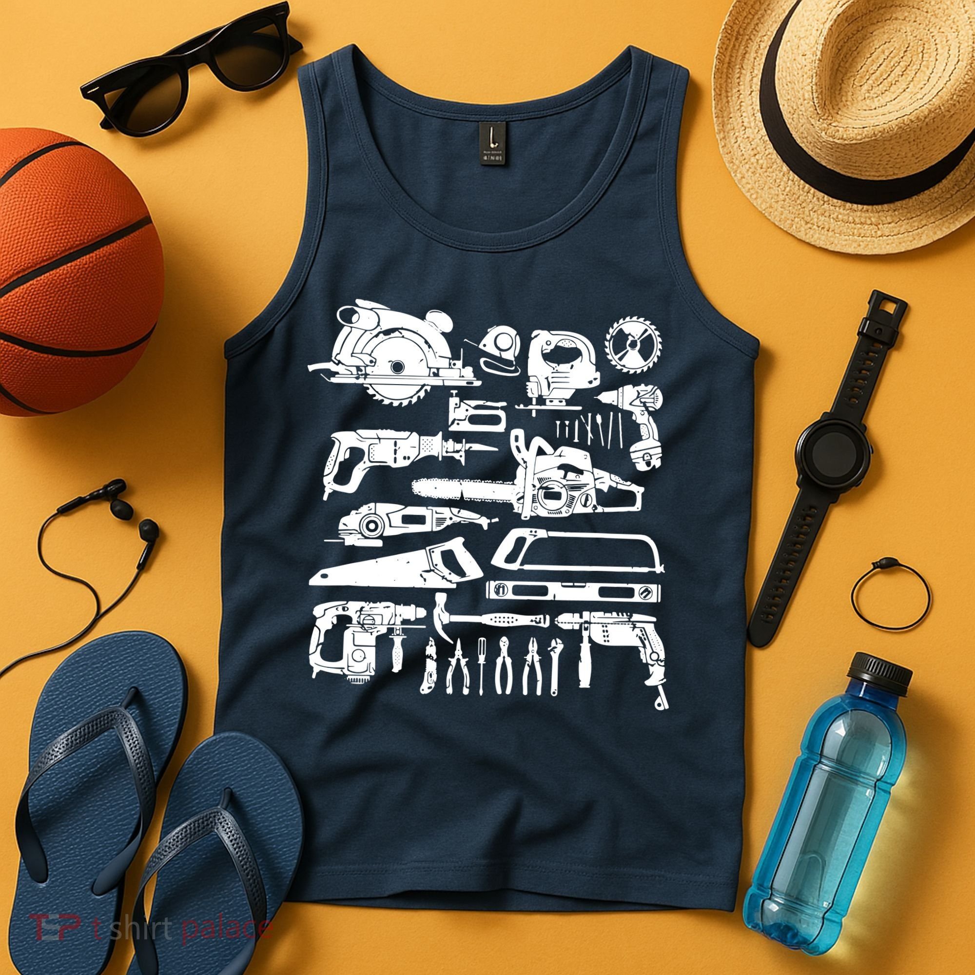 Carpenter Mechanic Handyman Woodworker Tank Top