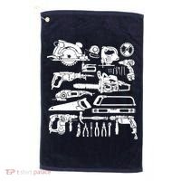 Carpenter Mechanic Handyman Woodworker Golf Towel thumb 0
