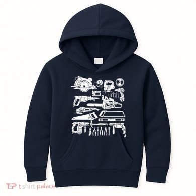 Carpenter Mechanic Handyman Woodworker Kids Hoodie