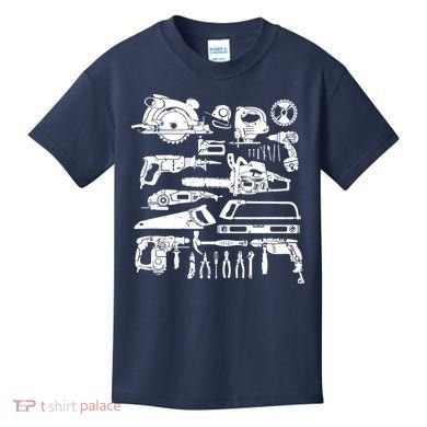 Carpenter Mechanic Handyman Woodworker Kids T-Shirt