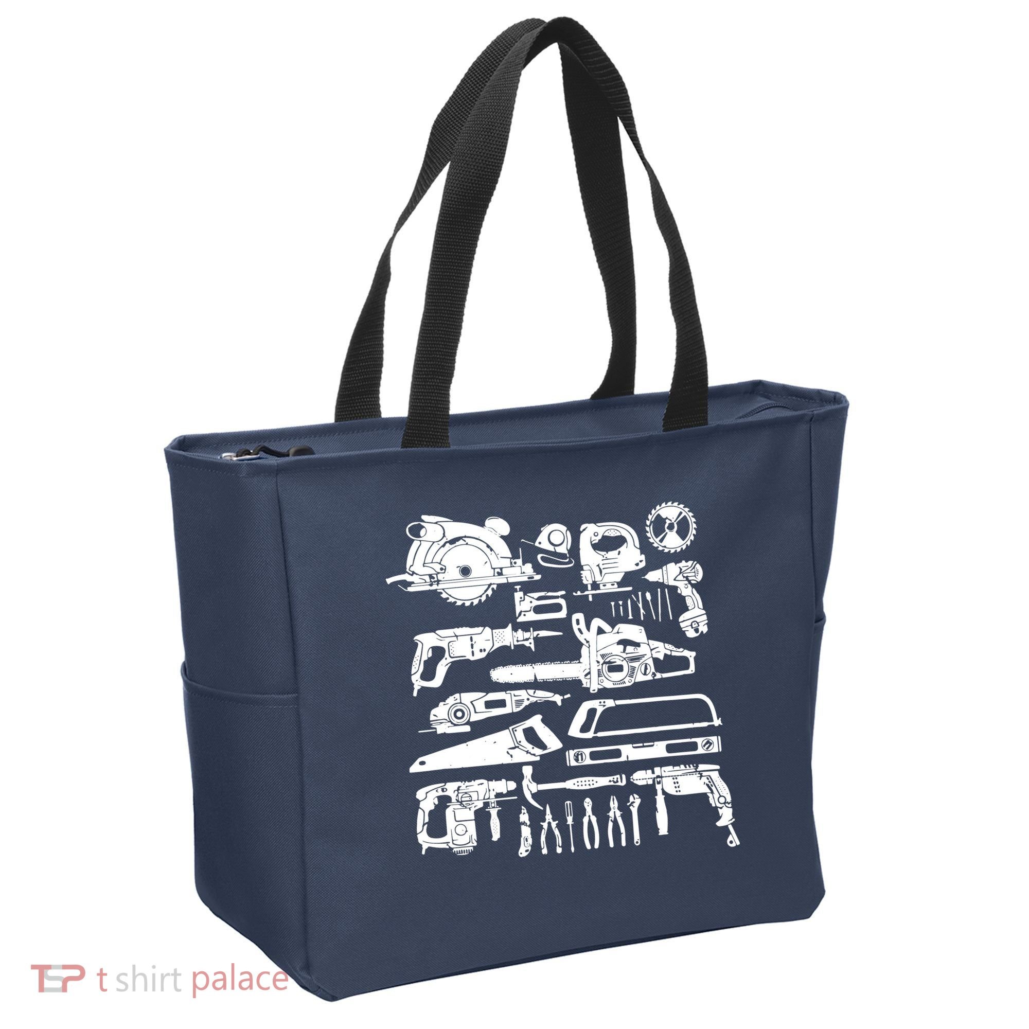 Carpenter Mechanic Handyman Woodworker Tote Bag