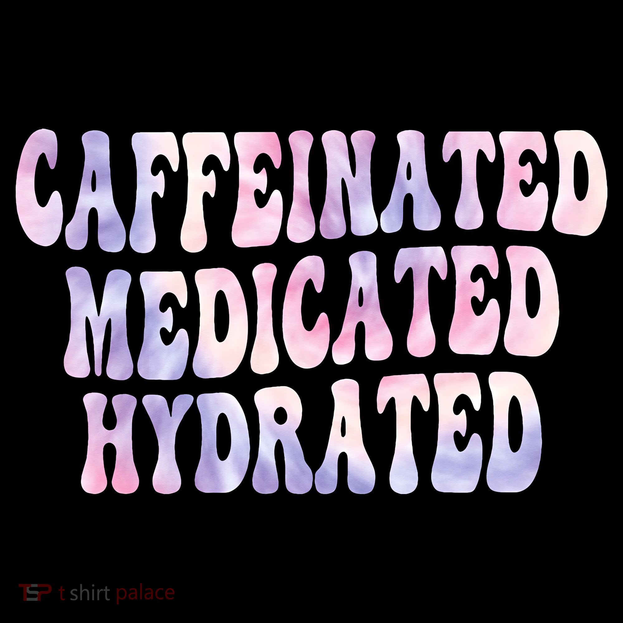 Caffeinated Medicated Hydrated Funny Saying Nurse Teacher Mousepad