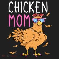 Chicken Mom Hen Lover Poultry Farmer Chicks Mother's Day Funny Gift Beanie thumb 2