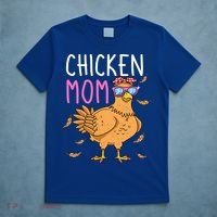 Chicken Mom Hen Lover Poultry Farmer Chicks Mother's Day Funny Gift T-Shirt thumb 5