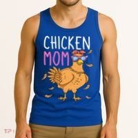 Chicken Mom Hen Lover Poultry Farmer Chicks Mother's Day Funny Gift Tank Top thumb 3