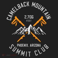Camelback Mountain Hiking Phoenix Arizona Gift Golf Towel thumb 3