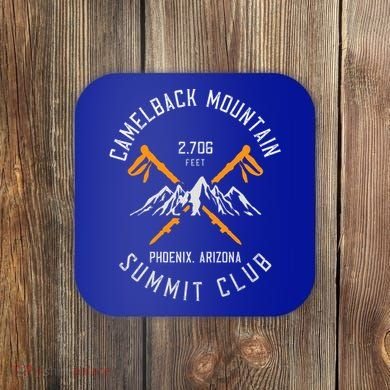 Camelback Mountain Hiking Phoenix Arizona Gift Coaster
