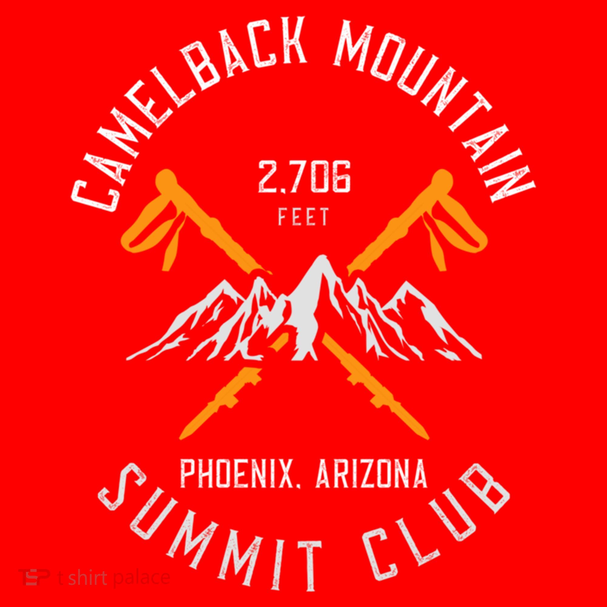 Camelback Mountain Hiking Phoenix Arizona Gift Santa Hat