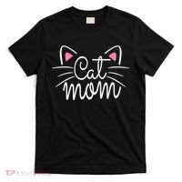 Cat Mom Happy Mothers Day For Cat Lovers Family Matching T-Shirt thumb 0