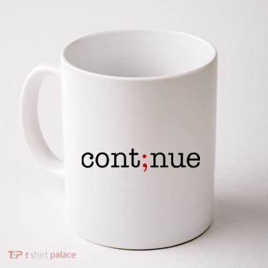 Continue Mental Health Awareness Coffee Mug