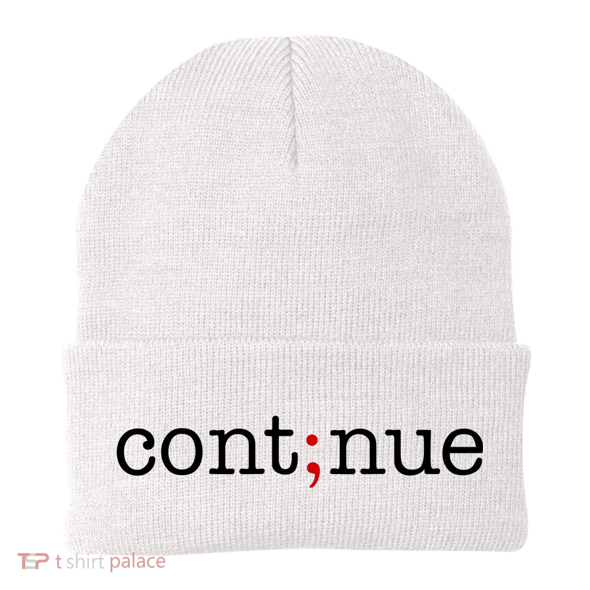 Continue Mental Health Awareness Beanie