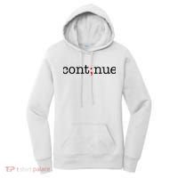 Continue Mental Health Awareness Women's Hoodie thumb 0
