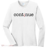 Continue Mental Health Awareness Women's Long Sleeve Shirt thumb 0