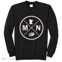 Classic Minnesota Hockey Mn Outline Sweatshirt thumb 0