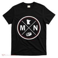 Classic Minnesota Hockey Mn Outline T-Shirt thumb 0