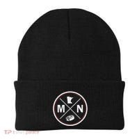 Classic Minnesota Hockey Mn Outline Beanie thumb 0