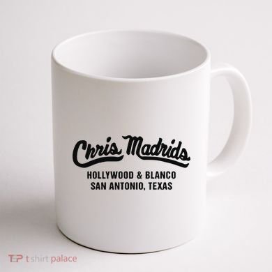 Chris Madrids Hollywood And Blanco San Antonio Texas Coffee Mug back