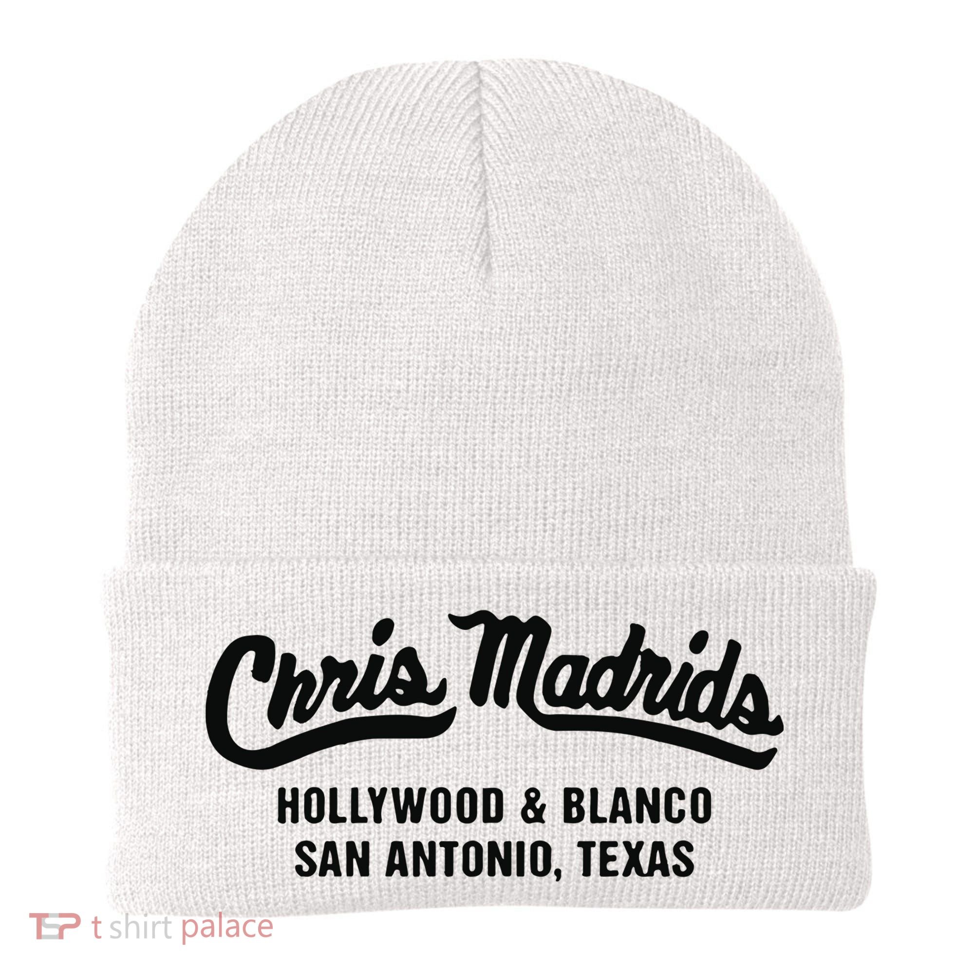 Chris Madrids Hollywood And Blanco San Antonio Texas Beanie