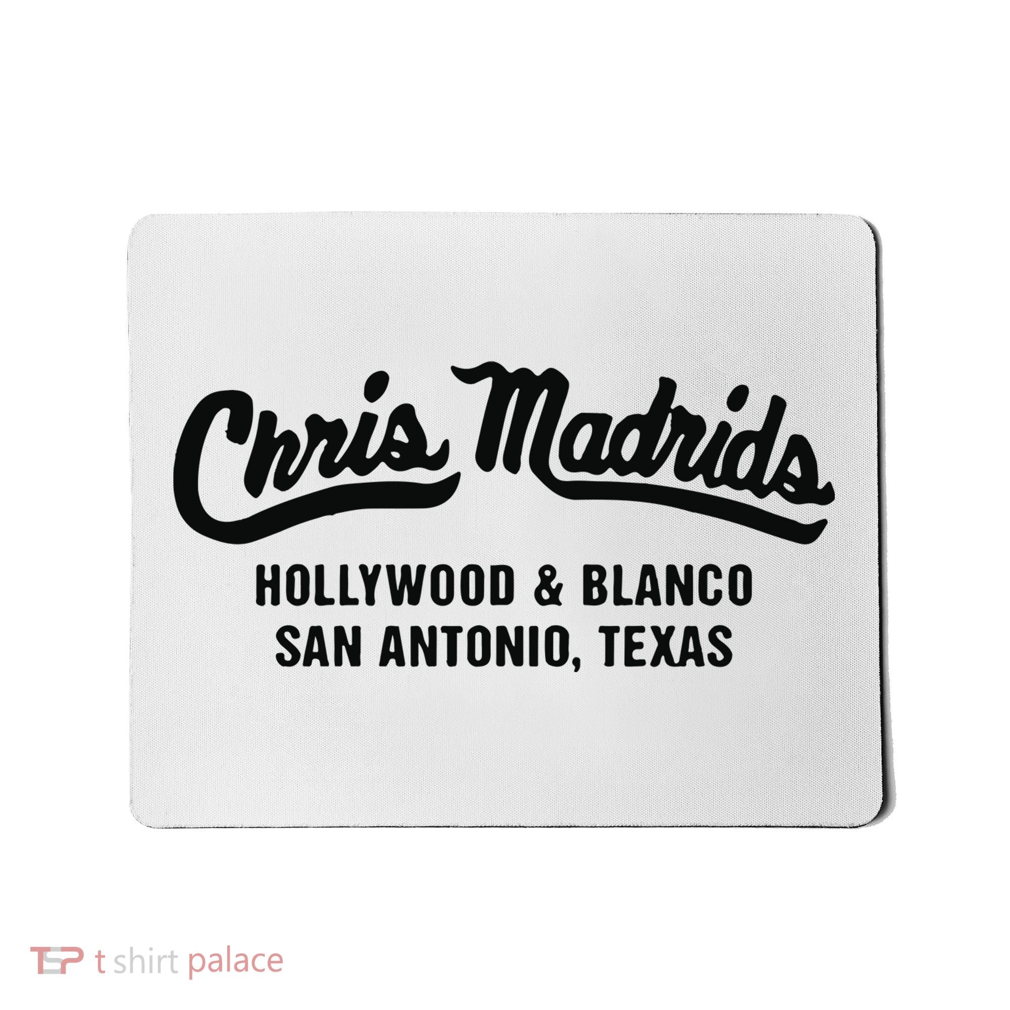 Chris Madrids Hollywood And Blanco San Antonio Texas Mousepad