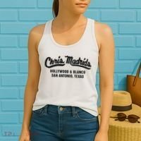 Chris Madrids Hollywood And Blanco San Antonio Texas Women's Tank Top thumb 2