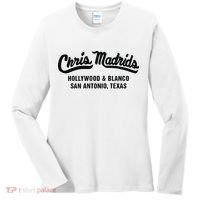 Chris Madrids Hollywood And Blanco San Antonio Texas Women's Long Sleeve Shirt thumb 0