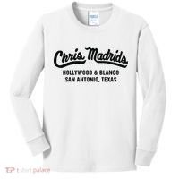 Chris Madrids Hollywood And Blanco San Antonio Texas Kids Long Sleeve Shirt thumb 0