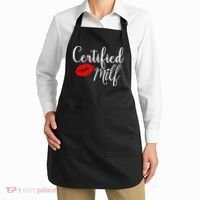 Certified MILFs Humor Funny Gift Idea For New Hottest Mom Apron thumb 2