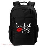 Certified MILFs Humor Funny Gift Idea For New Hottest Mom Backpack thumb 0