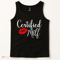 Certified MILFs Humor Funny Gift Idea For New Hottest Mom Tank Top thumb 2