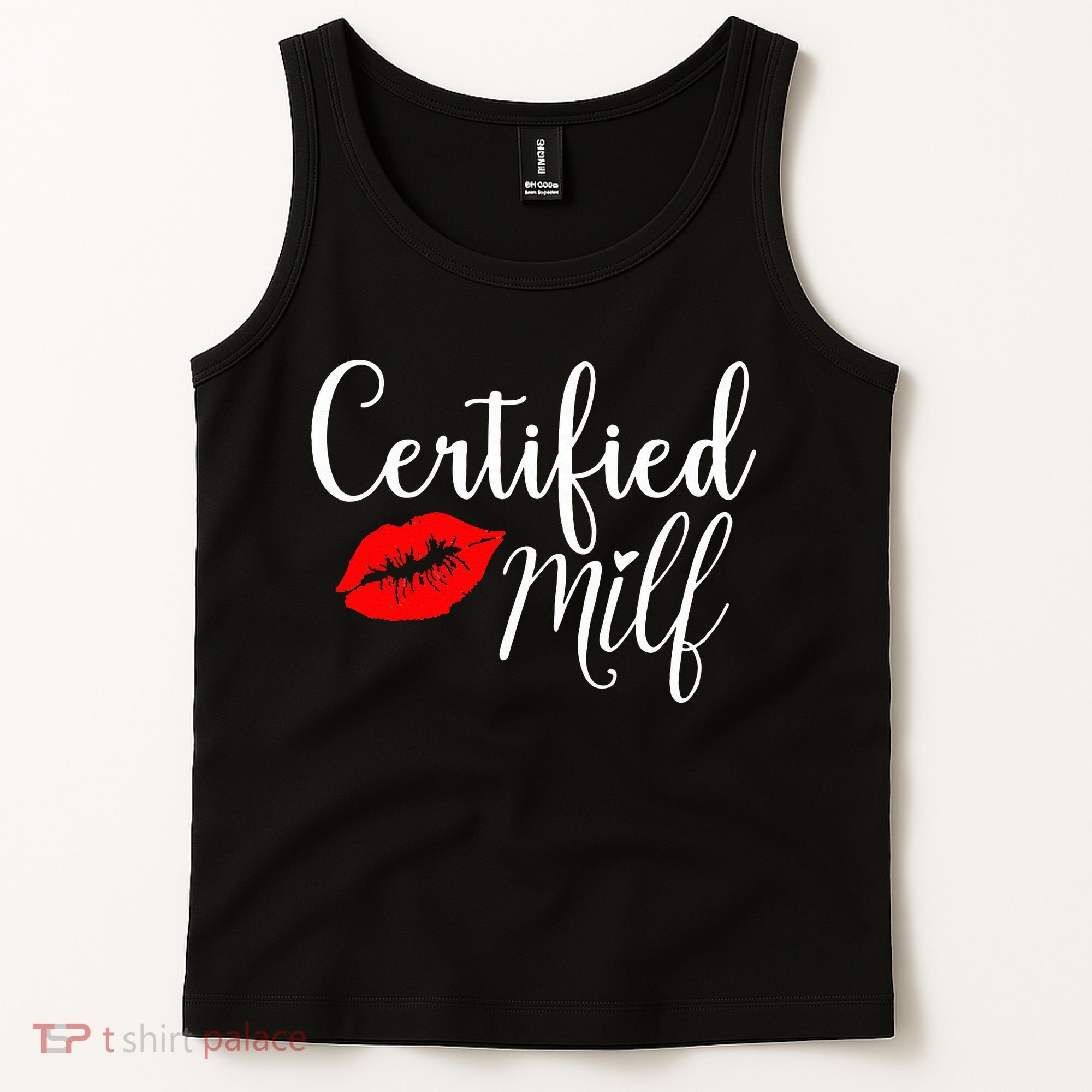 Certified MILFs Humor Funny Gift Idea For New Hottest Mom Tank Top