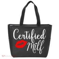 Certified MILFs Humor Funny Gift Idea For New Hottest Mom Tote Bag thumb 0
