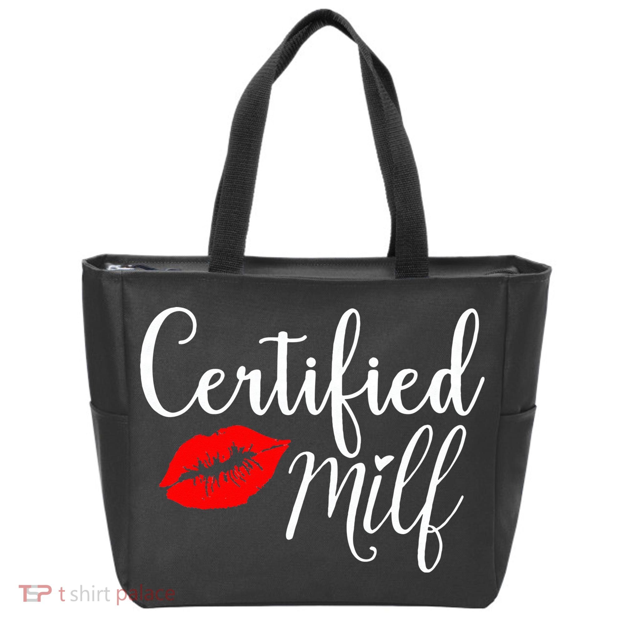 Certified MILFs Humor Funny Gift Idea For New Hottest Mom Tote Bag