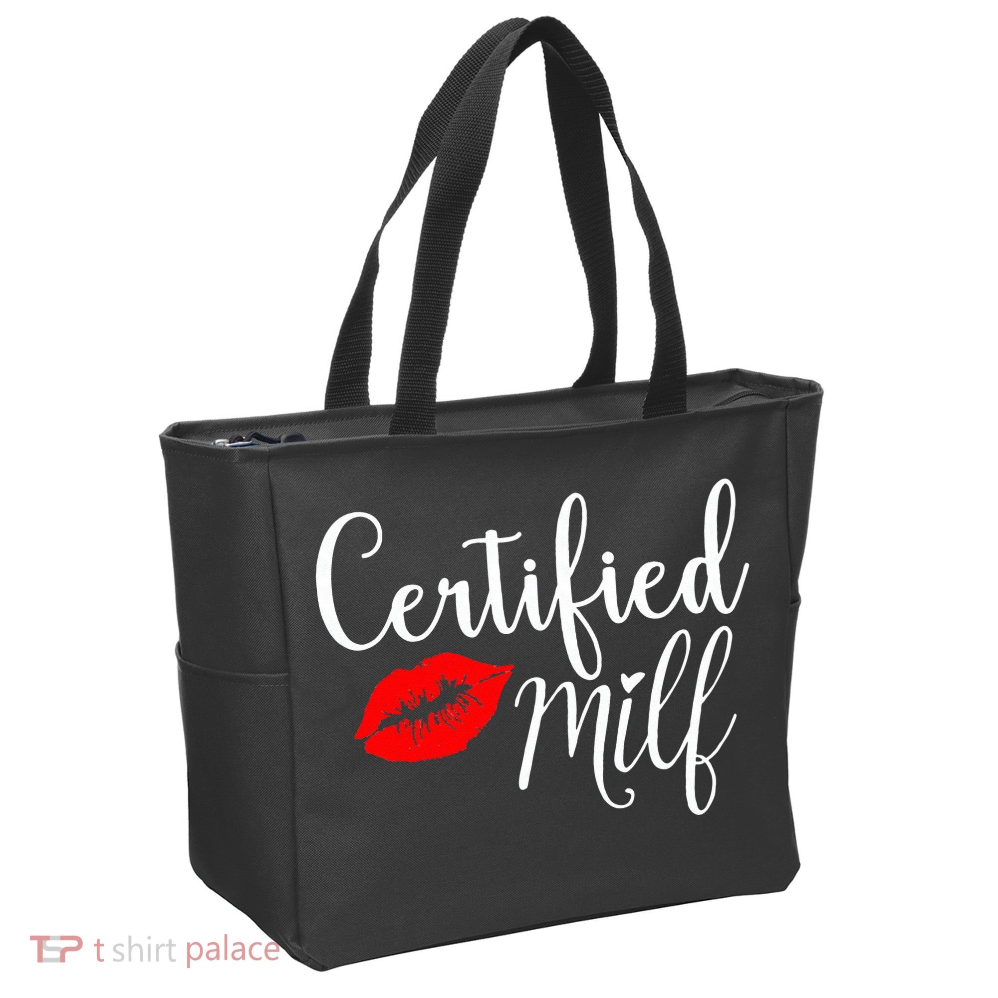 Certified MILFs Humor Funny Gift Idea For New Hottest Mom Tote Bag
