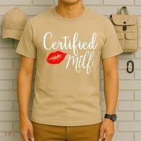 Certified MILFs Humor Funny Gift Idea For New Hottest Mom T-Shirt thumb 6