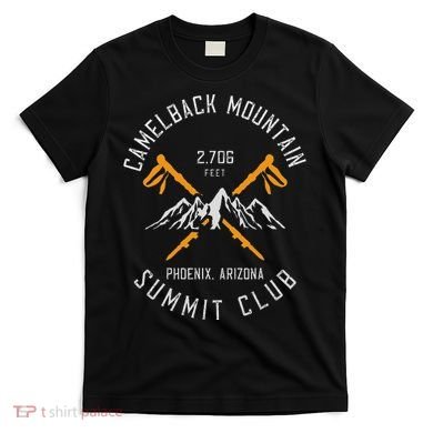Camelback Mountain Hiking Phoenix Arizona T-Shirt