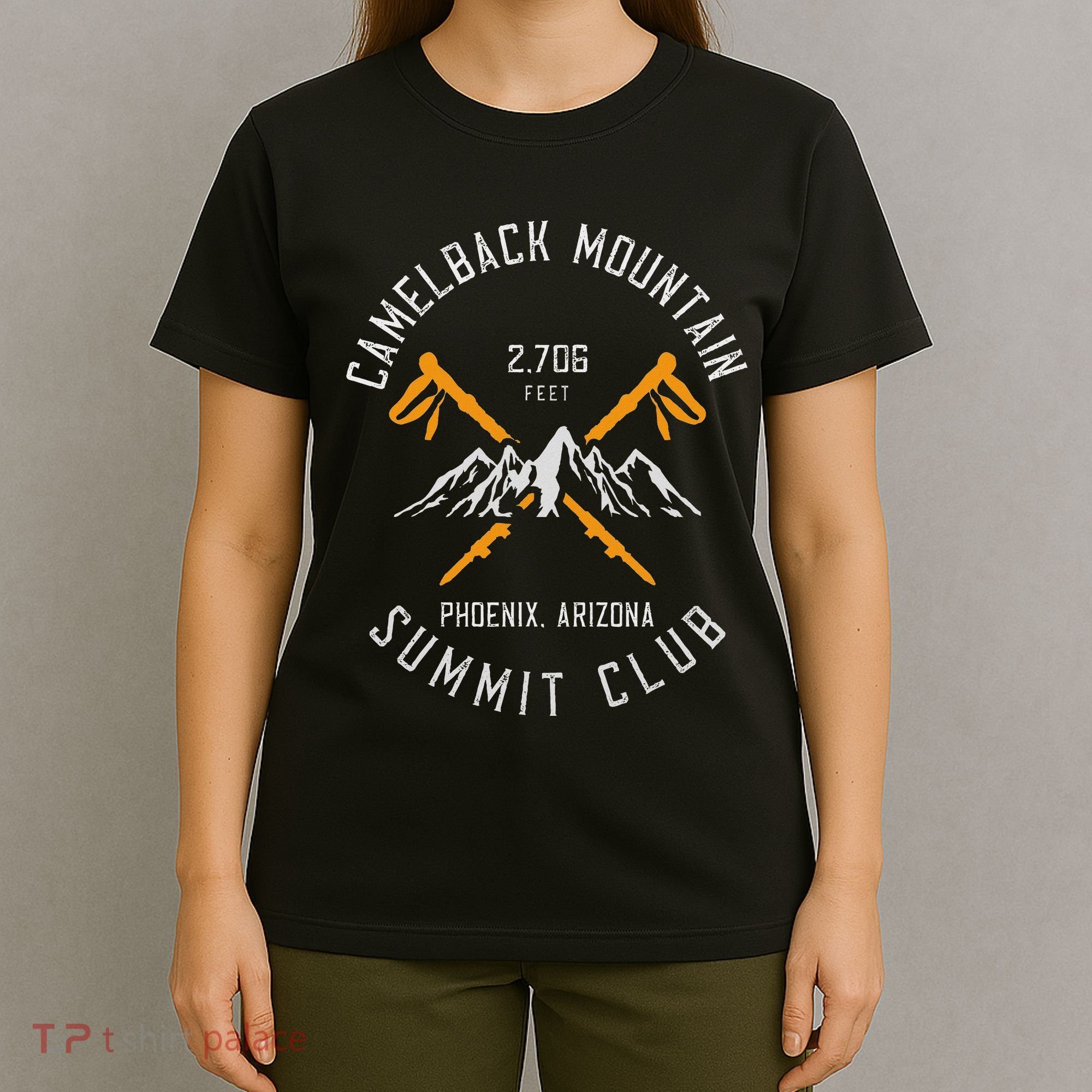 Camelback Mountain Hiking Phoenix Arizona T-Shirt