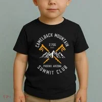 Camelback Mountain Hiking Phoenix Arizona Toddler T-Shirt thumb 2