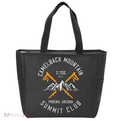 Camelback Mountain Hiking Phoenix Arizona Tote Bag