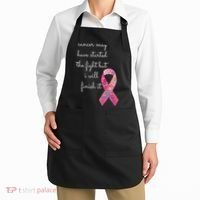 Cancer May Have Started The Fight But I Will Finish It Gift Apron thumb 2