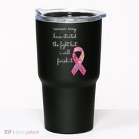 Cancer May Have Started The Fight But I Will Finish It Gift Tumbler thumb 0
