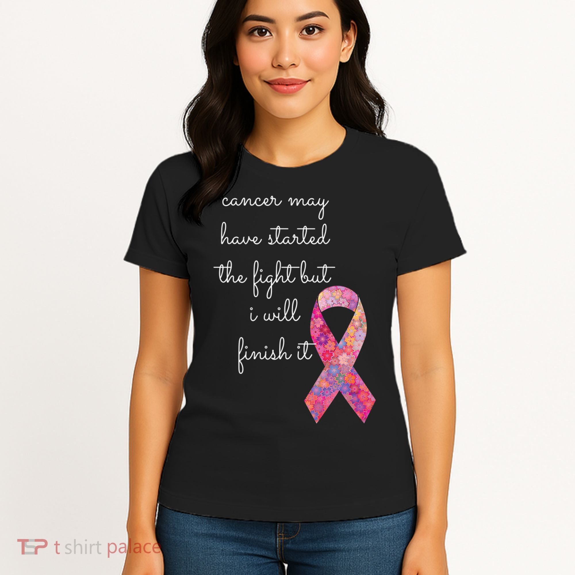Cancer May Have Started The Fight But I Will Finish It Gift Women's T-Shirt