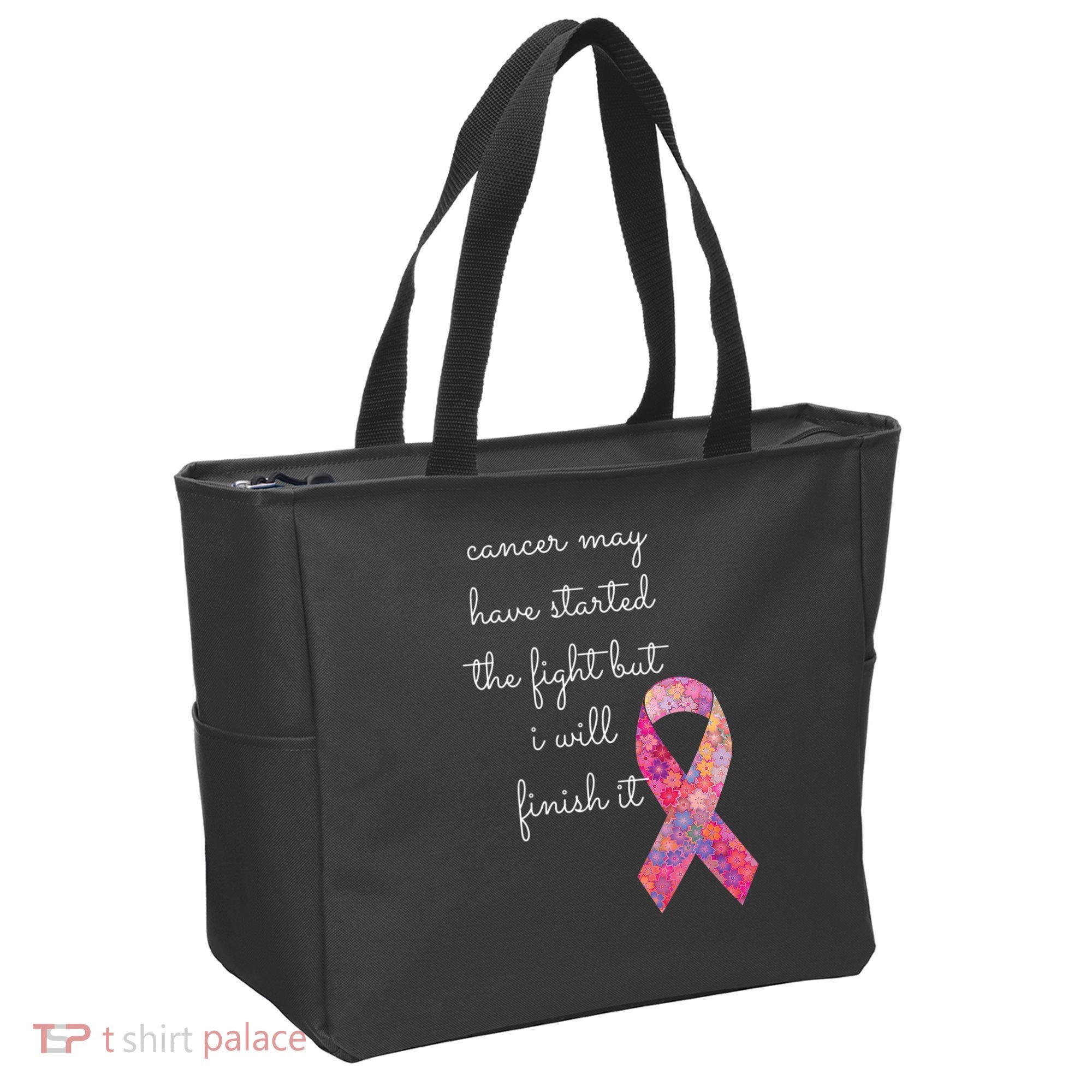Cancer May Have Started The Fight But I Will Finish It Gift Tote Bag
