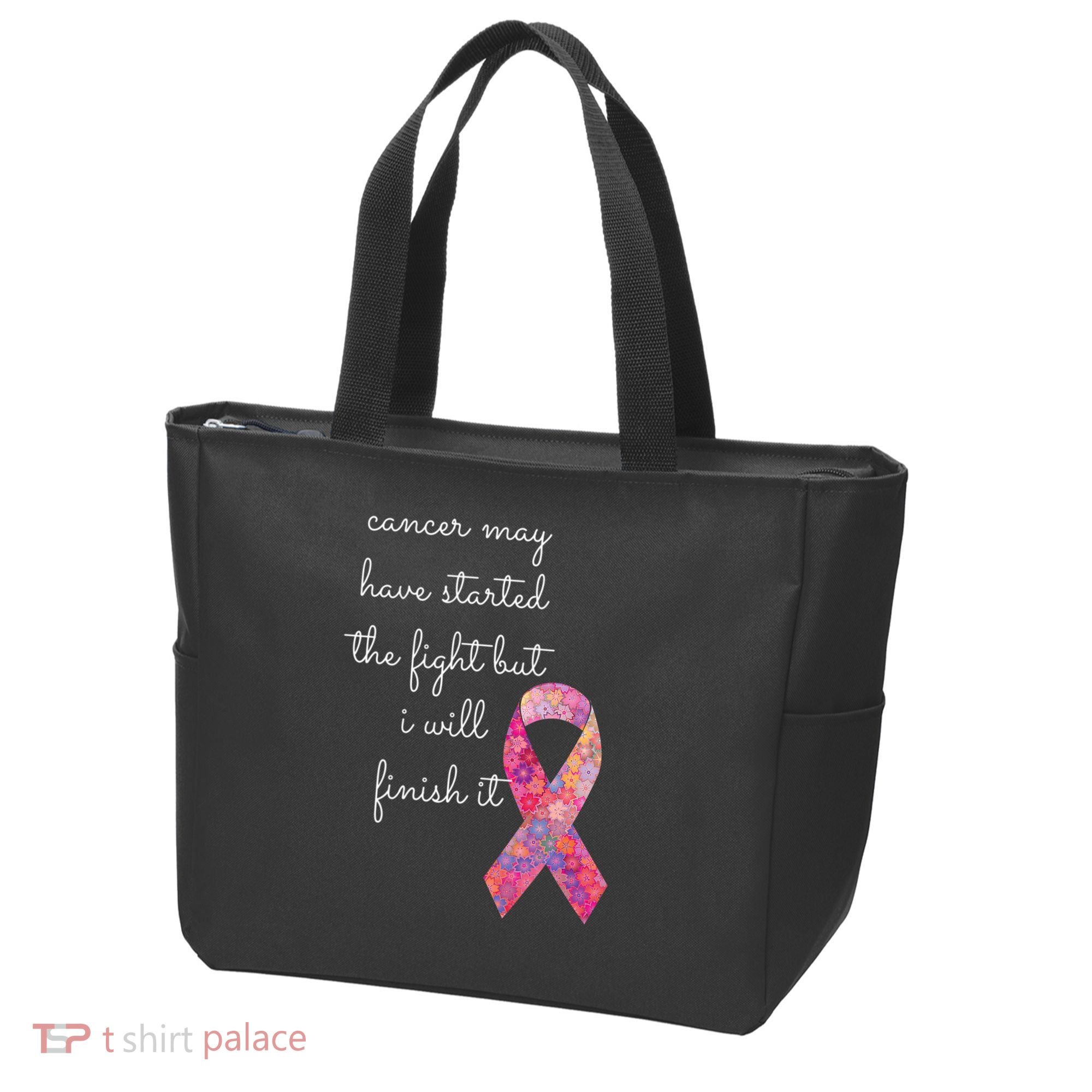 Cancer May Have Started The Fight But I Will Finish It Gift Tote Bag