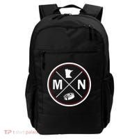 Classic Minnesota Hockey MN Outline Backpack thumb 0
